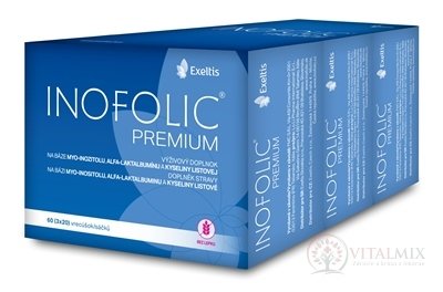 INOFOLIC PREMIUM prášek v sáčcích 3x20 ks (60 ks), 1x1 set