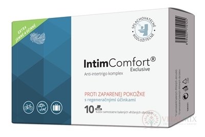 INTIMComfort Vlhčené ubrousky anti-intertrigo komplex 1x10 ks