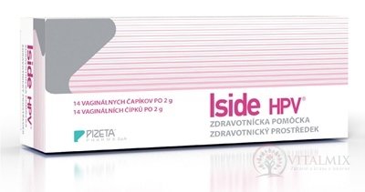 Iside HPV vaginální čípky 14x2 g