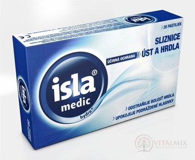 ISLA MEDIC hydro + pastilky 1x20 ks