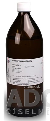 Isopropylalkohol čistý - FAGRON v lahvičce 1x900 ml (1x708g)