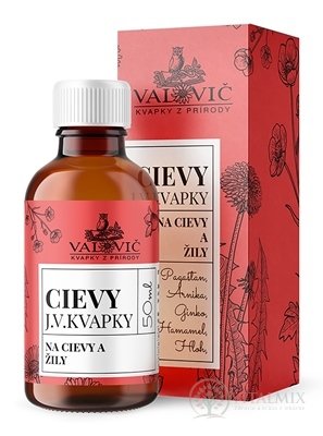 JV KAPKY - CÉVY bylinný komplex 1x50 ml