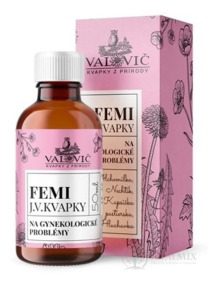 JV KAPKY - FEMI na činnost vaječníků 1x50 ml