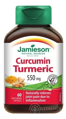 JAMIESON KURKUMIN 550 mg cps 1x60 ks