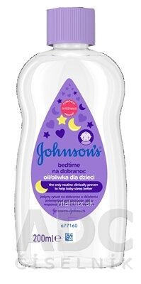 JOHNSON&#39;S Bedtime olej pro dobrý spánek 1x200 ml