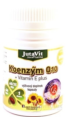 JutaVit Koenzym Q10 + vitamin E plus cps 1x66 ks