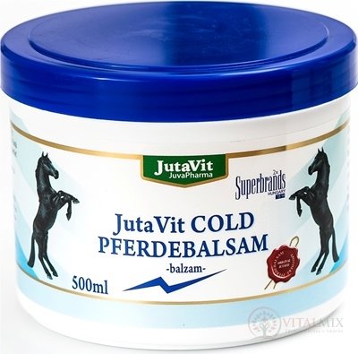 JutaVit PFERDEBALSAM COLD koňská mast chladivá 1x500 ml