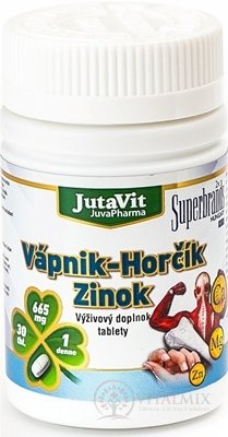 JutaVit Vápník Hořčík Zinek tbl 1x30 ks