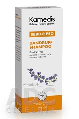Kameda SEBO &amp; PSO DANDRUFF SHAMPOO šampon proti lupům 1x200 ml
