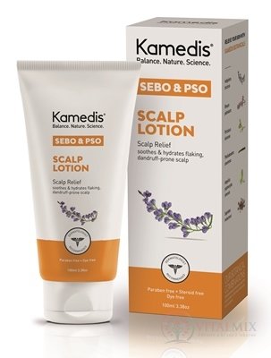 Kameda SEBO &amp; PSO SCALP LOTION mléko na pokožku hlavy (inov.2019) 1x100 ml