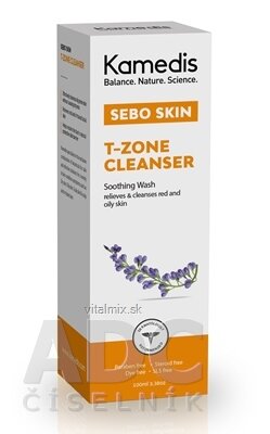 Kameda SEBO SKIN T-ZONE CLEANSER čistící gel na T-zónu 1x100 ml