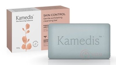 Kamedis SKIN CONTROL Exfoliating Cleansing Bar jemná čistící kostka, exfoliační 1x100 g