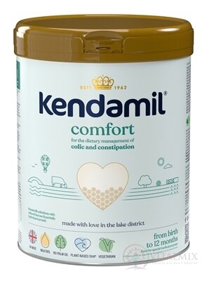 KENDAMIL Comfort kojenecká výživa na dietní režim (od narození do 12. měsíců) 1x800 g