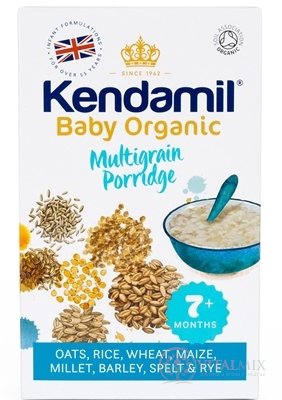 KENDAMIL Organic, BIO Vícezrnná kaše obilná (od ukonč. 7. měsíce) 1x150 g