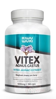 KIWU WUKI VITEX Agnus castus cps (Vitex jehněčí extrakt) 1x90 ks