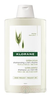 KLORANE Shampooing AU LAIT D&#39;Avoine šampon s ovesným mlékem 1x400 ml