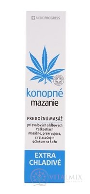 Konopné mazání extra chladivé 1x100 ml