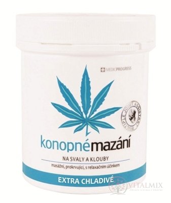 Konopné mazání extra chladivé 1x250 ml