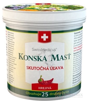 KOŇSKÁ mast HŘEJIVÁ 1x500 ml