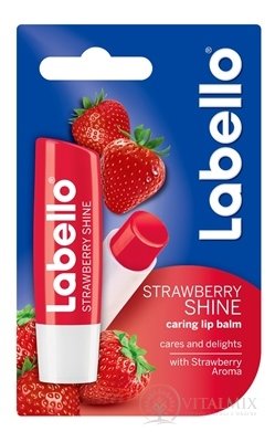 Labello STRAWBERRY SHINE (fruity shine) balzám na rty 1x4,8 g