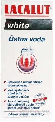 LACALUT WHITE ústní voda 1x300 ml