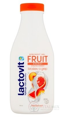 Lactovit FRUIT Energy Sprchový gel broskev a grep1x500 ml