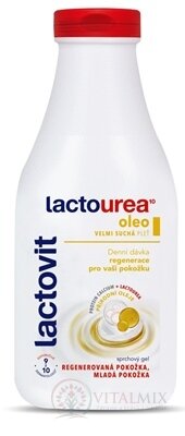Lactovit LactoUrea Oleo sprchový gel, velmi suchá pleť 1x500 ml