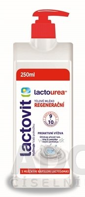 Lactovit Lactourea Tělové mléko Regenerační, s lactosomas 1x250 ml