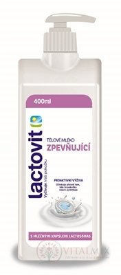 Lactovit Tělové mléko Zpevňující, s lactosomas 1x400 ml