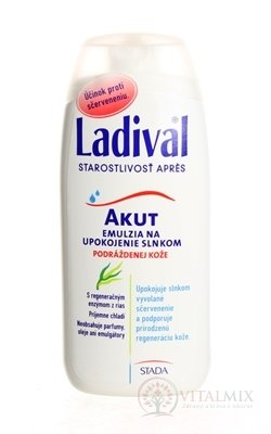 LADIVAL AKUT apres emulze na zklidnění sluncem podrážděné kůže 1x200 ml