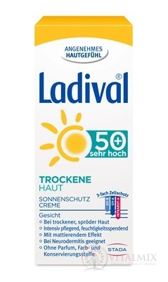 Ladival Na suchou kůži SPF 50+ krém 1x50 ml