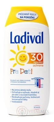 LADIVAL Children SPF 30 ochranné tělové mléko 1x200 ml