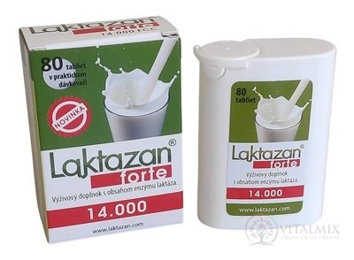 LAKTAZAN forte tbl 14.000 FCC 1x80 ks