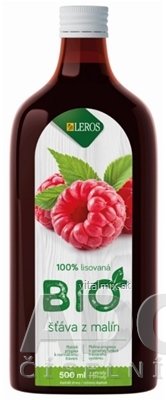 LEROS BIO šťáva Malina 1x500 ml