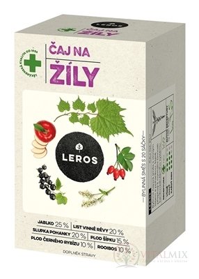 LEROS ČAJ NA ŽÍLY nálevové sáčky 20x2 g (40 g)