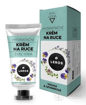 LEROS HYDRATAČNÍ KRÉM NA RUCE ŽIVEL VODA s fialkou a levandulí 1x30 ml