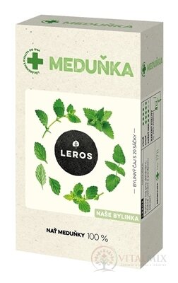 LEROS MEDOVKA bylinný čaj, nálevové sáčky (inov.2021) 20x1 g (20 g)