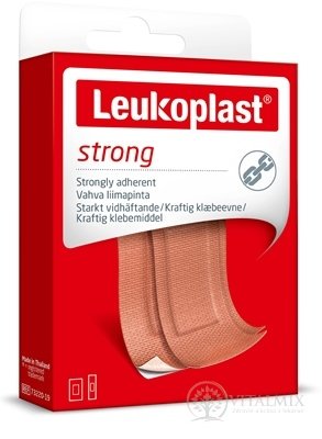 Leukoplast STRONG náplast na rány, 2 velikosti, (inov.2020 / 2021) 1x20 ks