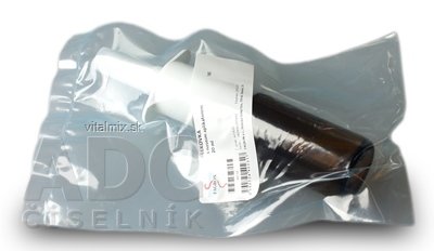 Lékovka 20ml hnědá s aplikátorem do nosu - FAGRON sáček PE 1x1 ks