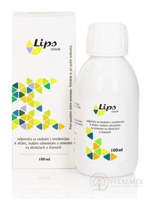 Lips roztok na afty (inov. 2022) 1x100 ml