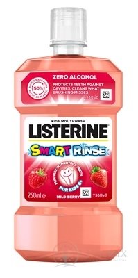LISTERINE Smart Rinse Berry ústní voda 1x250 ml