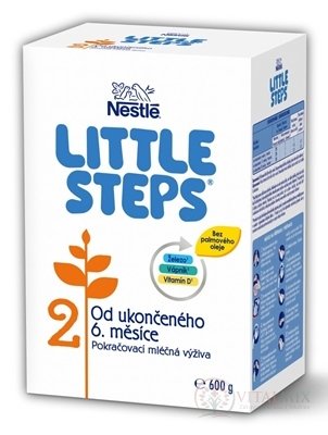 LITTLE STEPS 2 pokračovací kojenecká mléčná výživa (od ukonč. 6. měsíce) 1x600 g