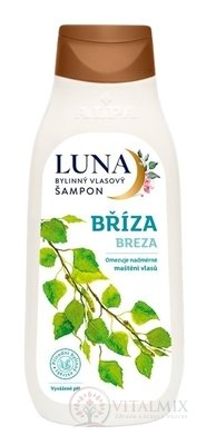 LUNA BŘÍZA VLASOVÝ ŠAMPON bylinný 1x430 ml