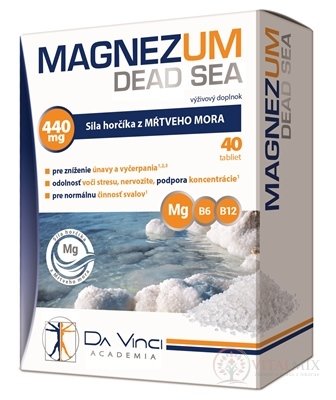 MAGNEZUM DEAD SEA - DA VINCI tbl 1x40 ks