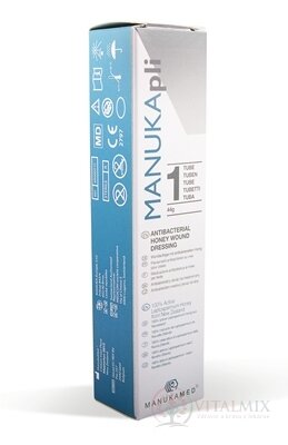 MANUKApli antibakteriální medový gel na rány 1x44 g