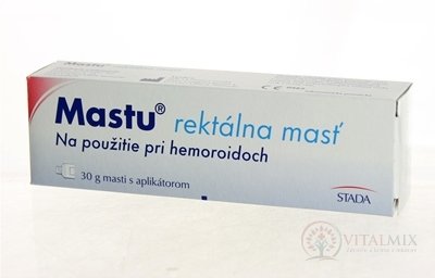 Mastu rektální mast s aplikátorem, 1x30 g