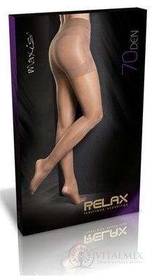 MAXIS NEW RELAX 70 DEN Punčochové kalhoty velikost XXL (I.KT), světlé, 1x1 ks