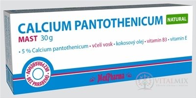 MedPharma CALCIUM pantothenicum Natural mast 1x30 g