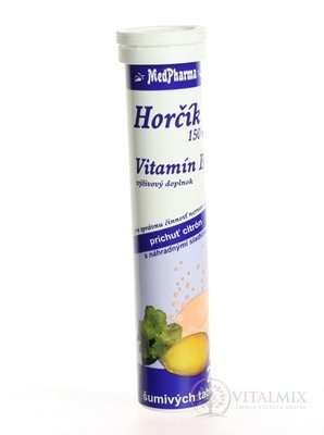 MedPharma HOŘČÍK 150mg + B6 tbl eff 1x20 ks