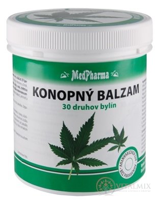 MedPharma KONOPNÝ BALZÁM 30 druhů bylin, 1x250 ml